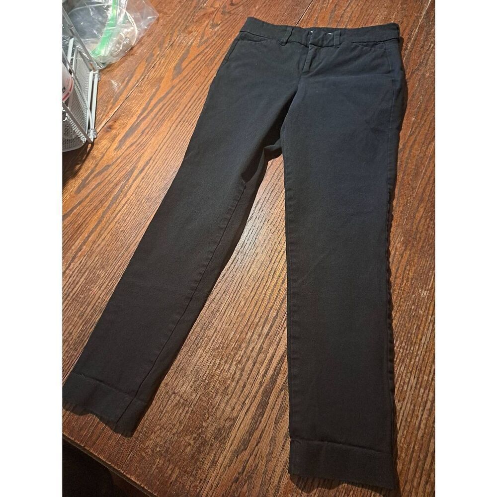Old Navy Women’s Size 0 Black Pixie Ankle Pants High Rise Secret Smooth Pockets